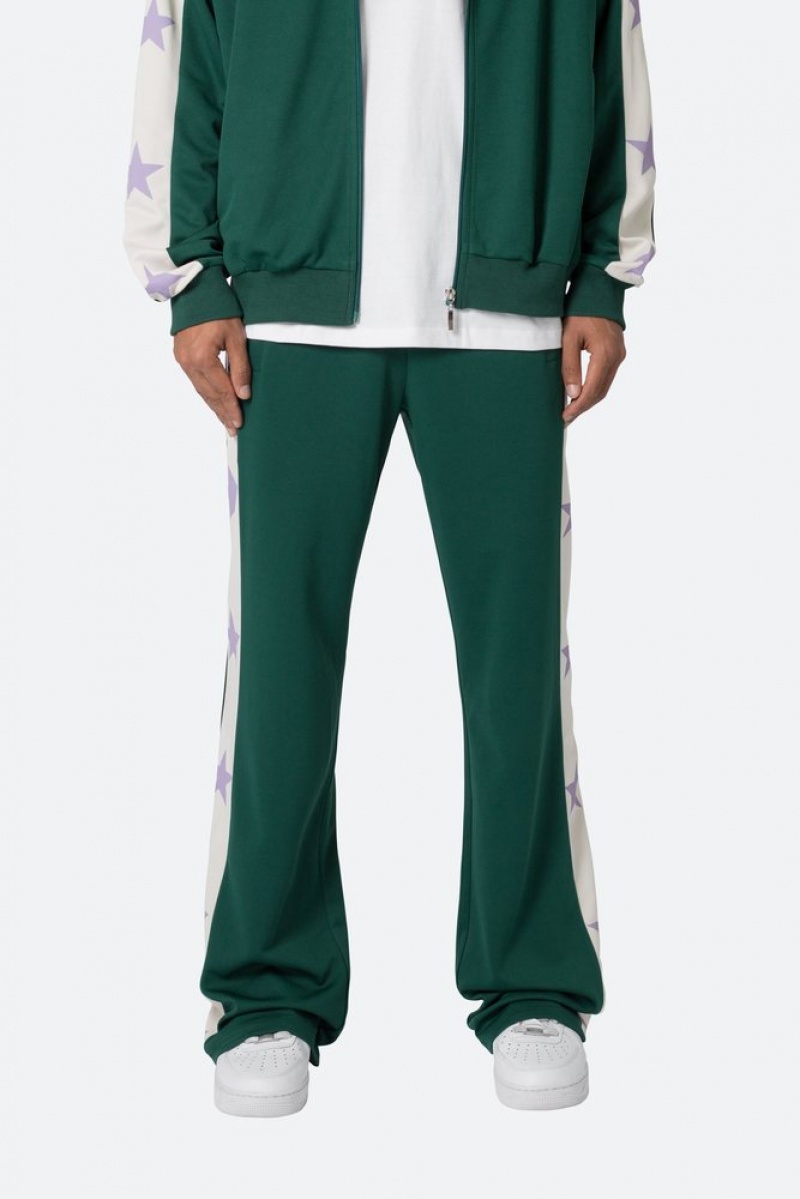 Pantalon De Survetement Mnml Star Stacked Piste Pants Vert  | GWV-1461750