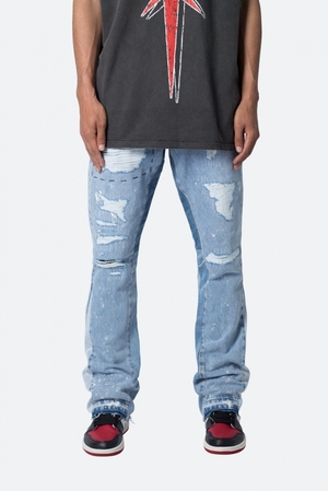 Flare Denim Mnml B508 Flare Denim Bleu  | BVD-0007387