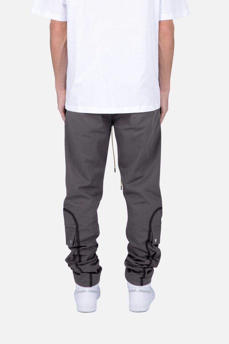 Cargos Mnml Contrast Taped Cargo Pants Grise Homme | MTZ-6598864