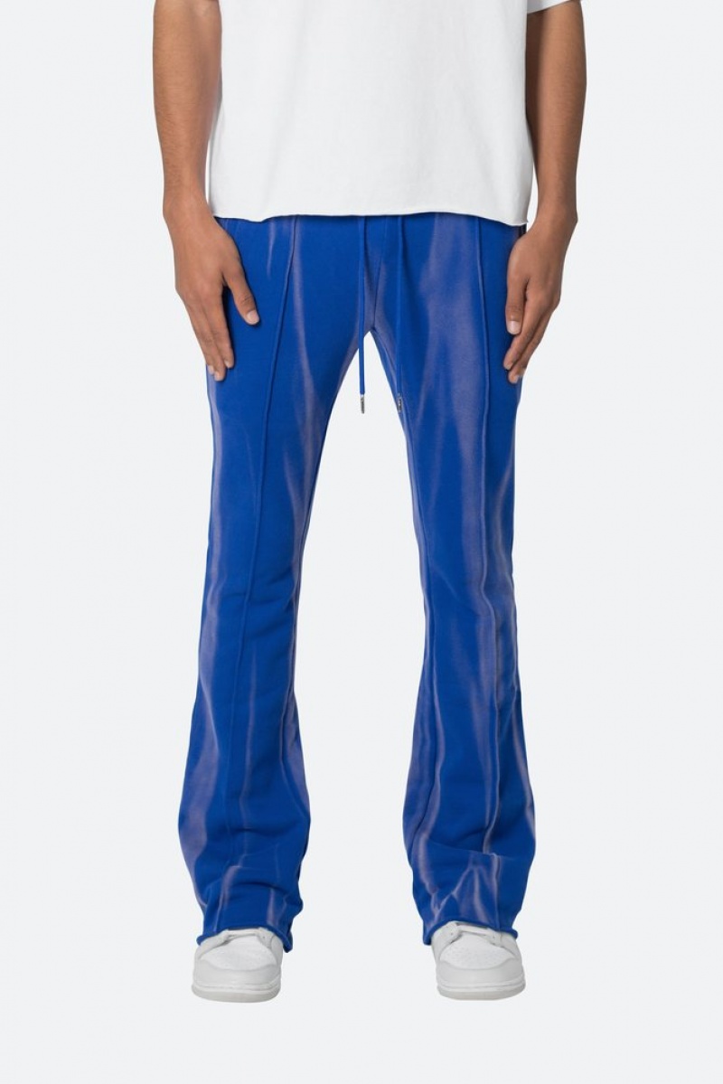 Pantalon Survêtement Mnml French Terry Flare Sweatpants Bleu  | YJY-1551902