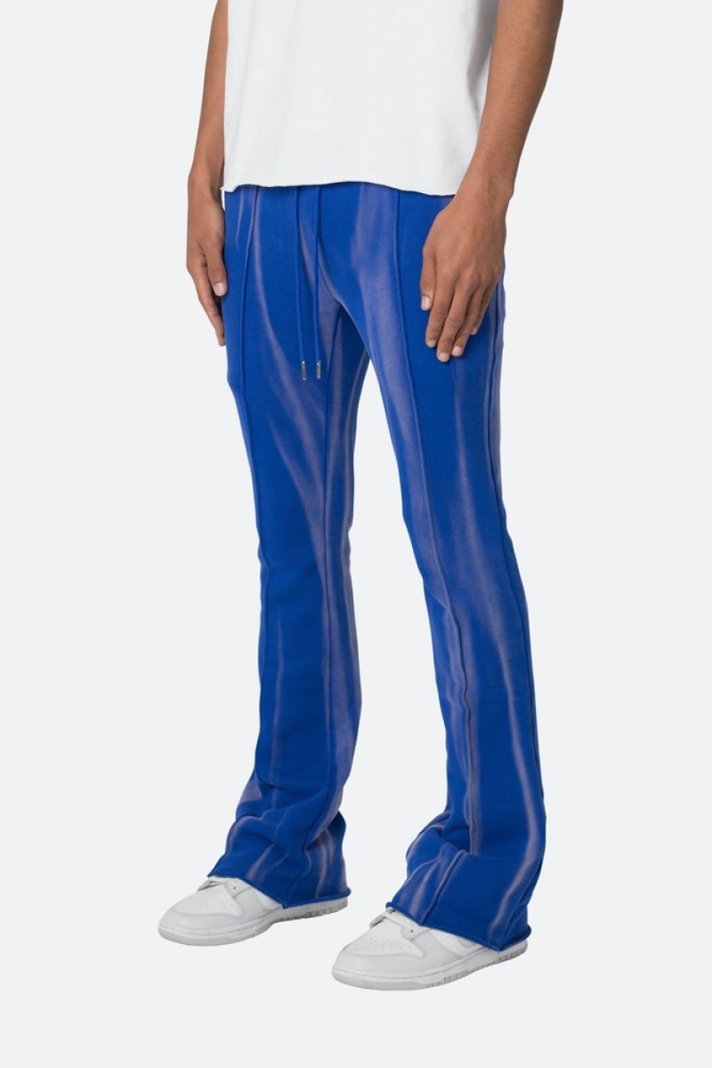 Pantalon Survêtement Mnml French Terry Flare Sweatpants Bleu  | YJY-1551902