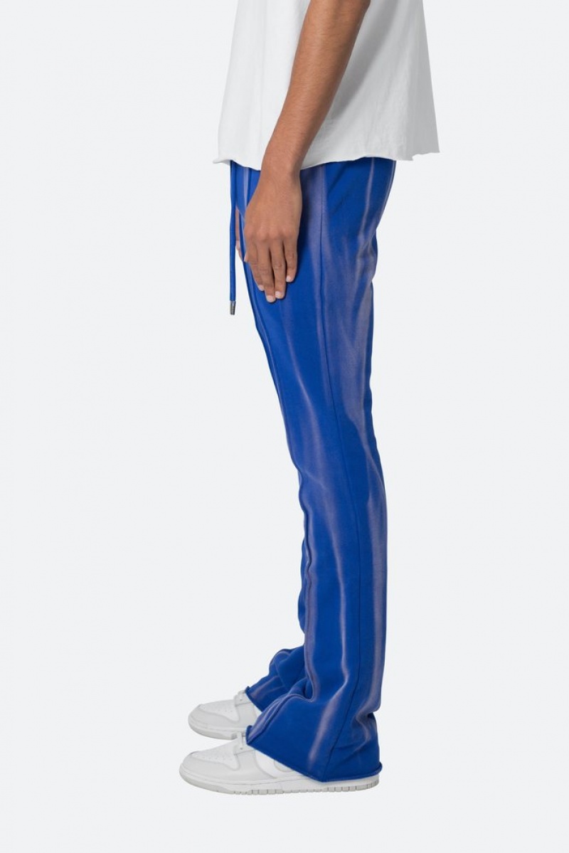 Pantalon Survêtement Mnml French Terry Flare Sweatpants Bleu  | YJY-1551902