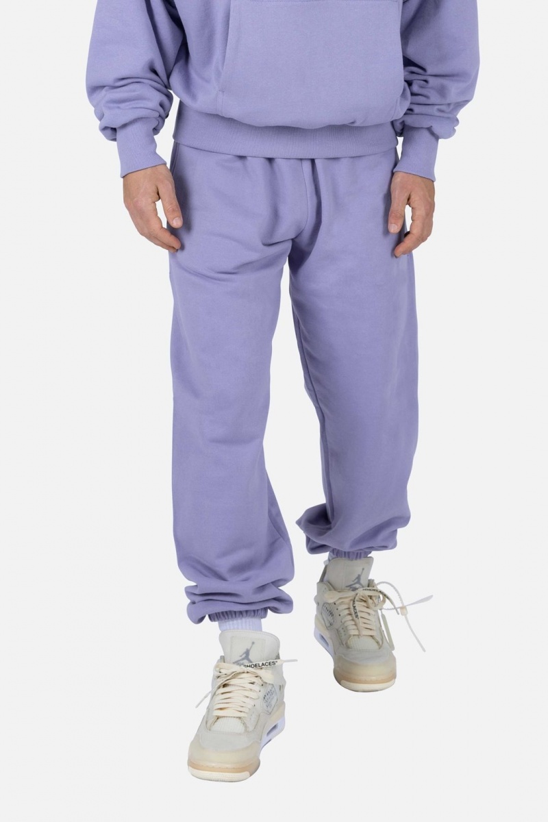 Pantalon Survêtement Mnml Classiche Sweatpants Violette Homme | JMZ-8499722