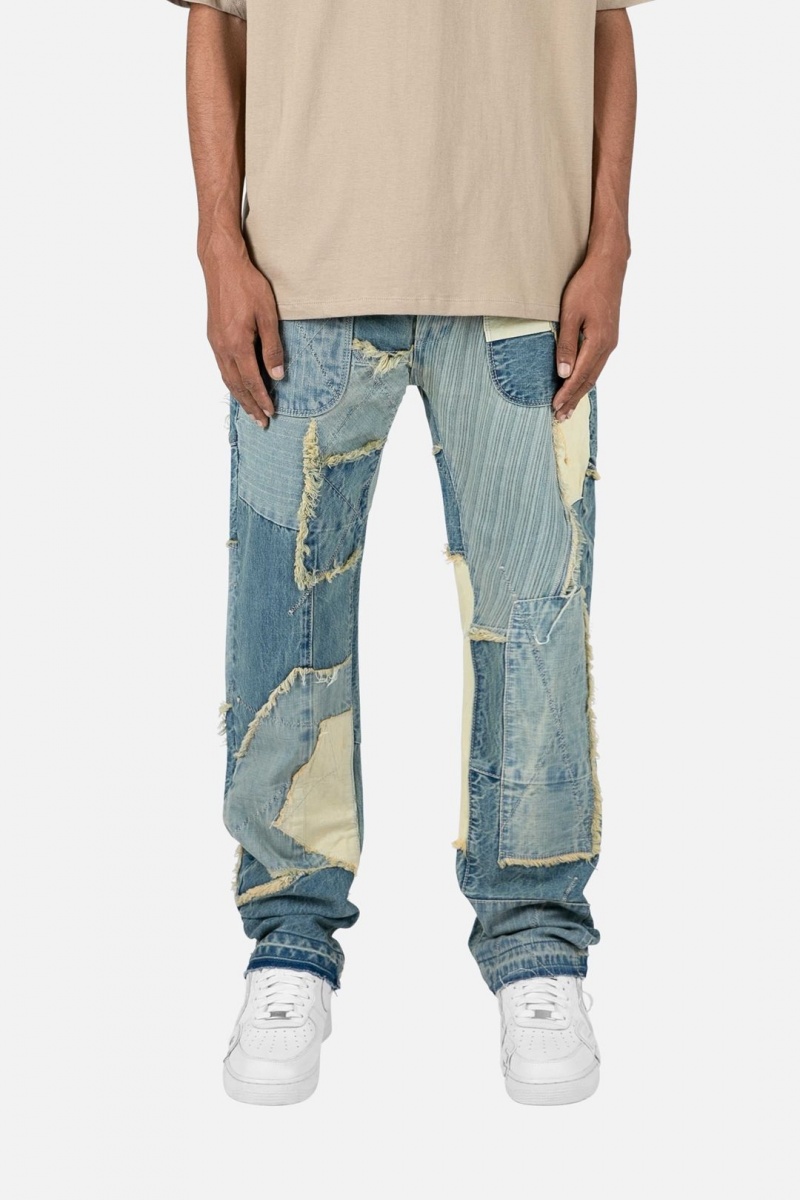 Baggy Denim Mnml V164 Baggy Denim Bleu Homme | XNV-8234760