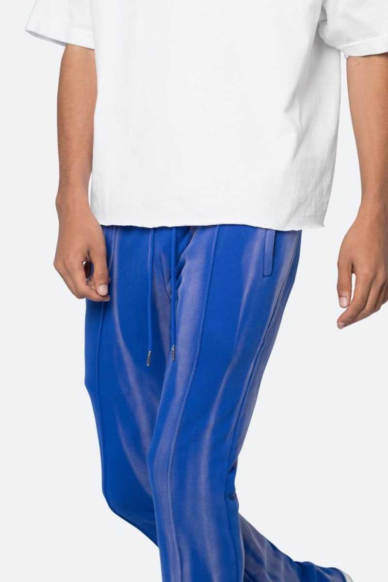 Pantalon Survêtement Mnml French Terry Flare Sweatpants Bleu  | YJY-1551902