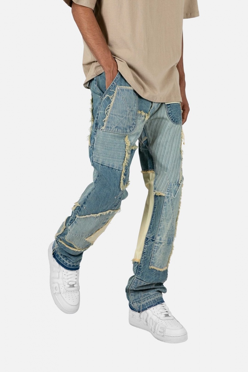 Baggy Denim Mnml V164 Baggy Denim Bleu Homme | XNV-8234760