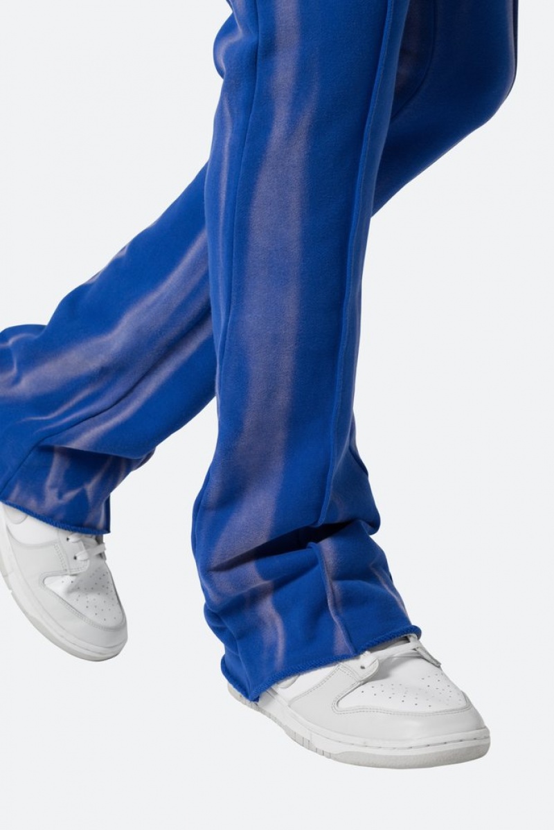 Pantalon Survêtement Mnml French Terry Flare Sweatpants Bleu  | YJY-1551902