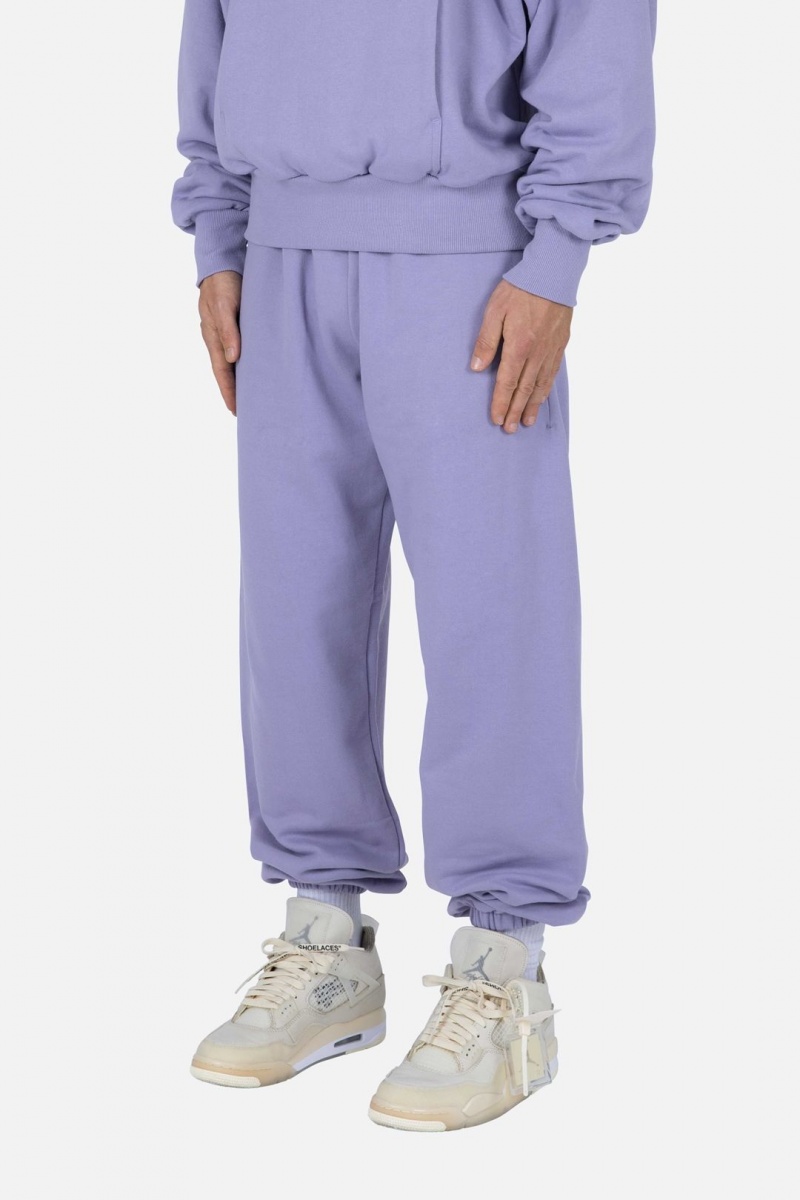 Pantalon Survêtement Mnml Classiche Sweatpants Violette Homme | JMZ-8499722