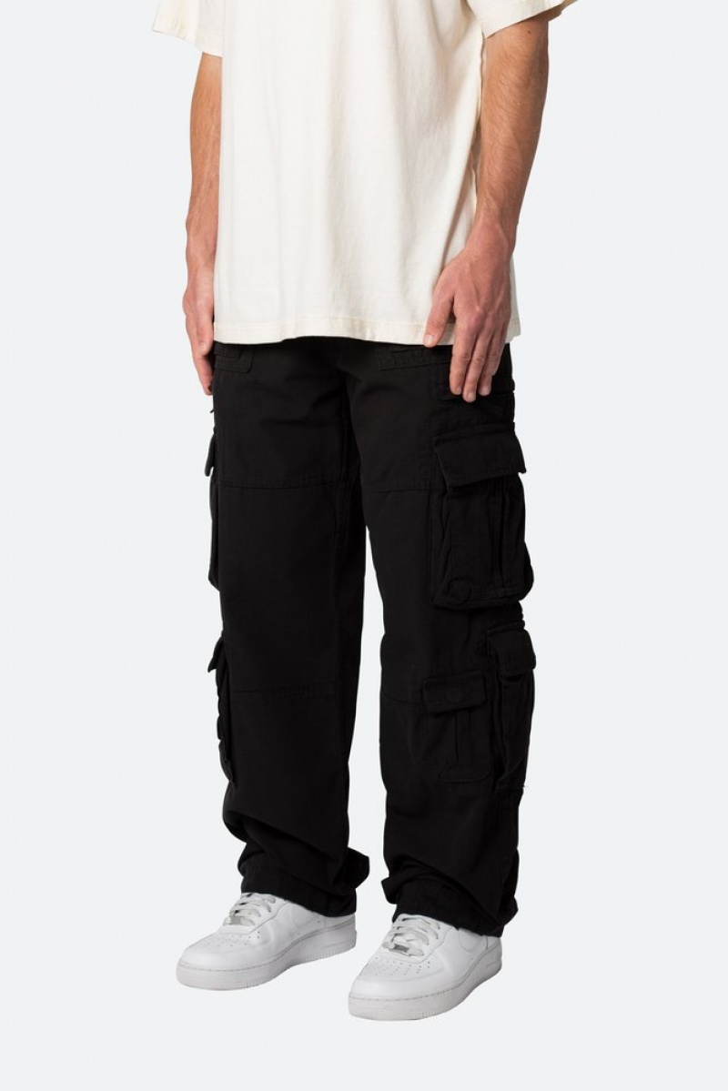 Cargos Mnml Military Cargo Pants Noir  | RCG-6669576