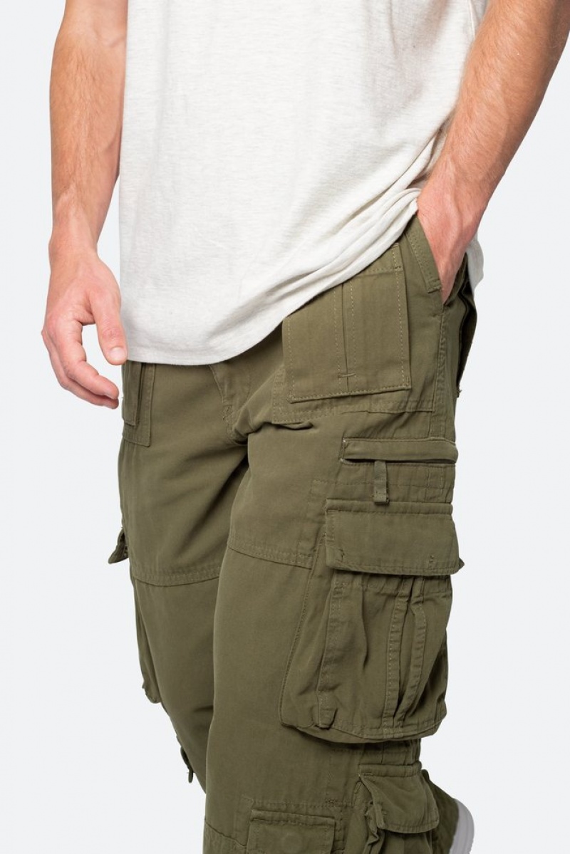 Cargos Mnml Military Cargo Pants Vert Olive  | RHV-7343527