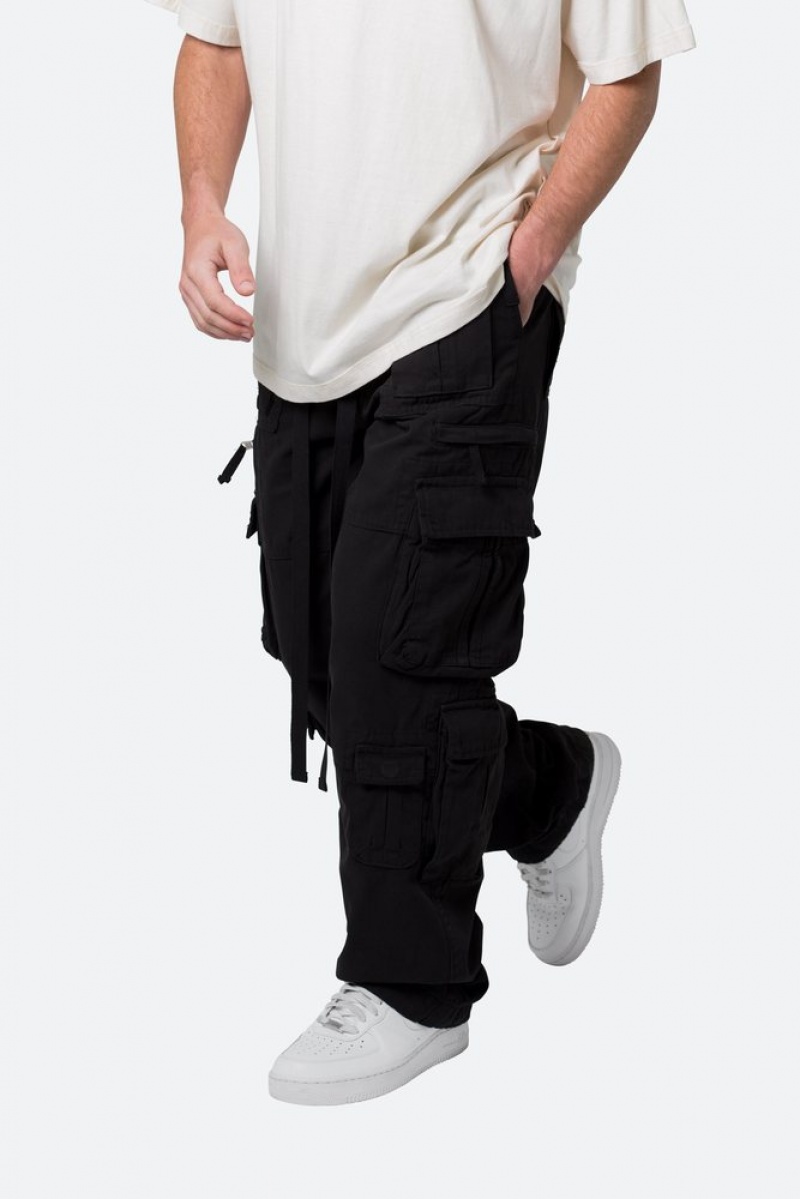 Cargos Mnml Military Cargo Pants Noir  | RCG-6669576