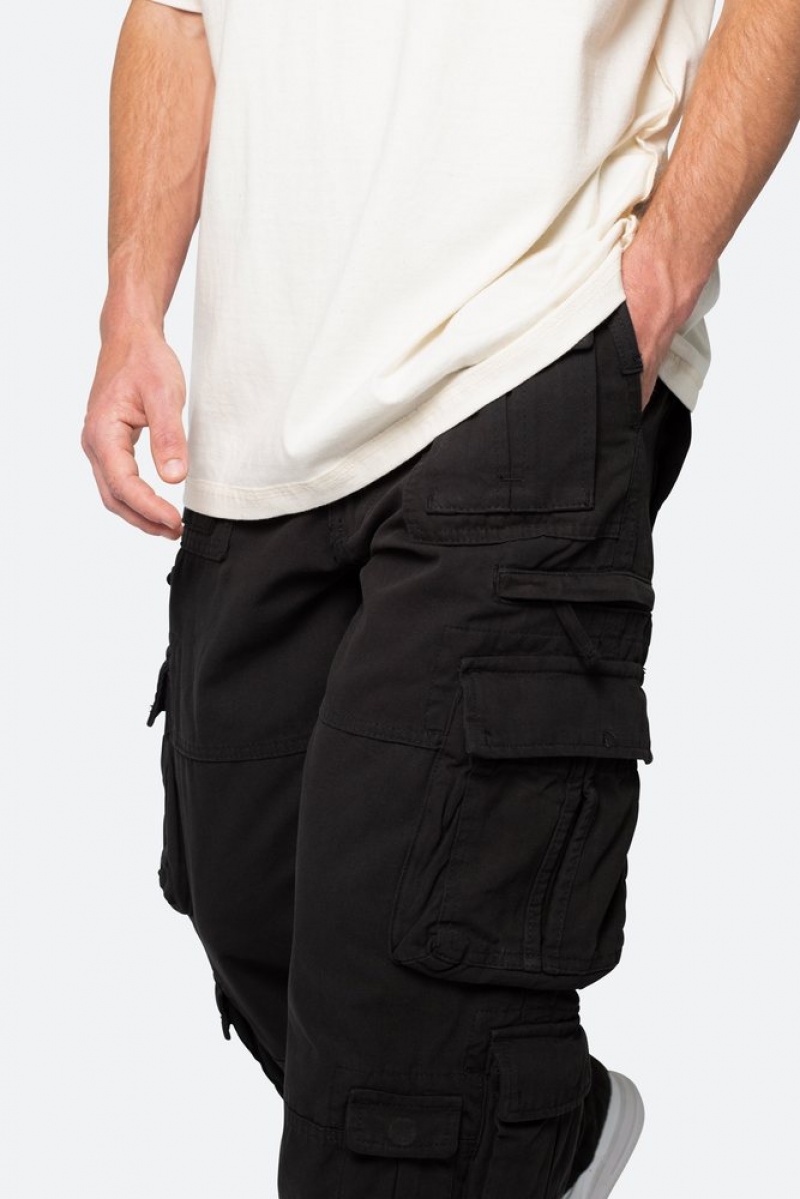 Cargos Mnml Military Cargo Pants Noir  | RCG-6669576