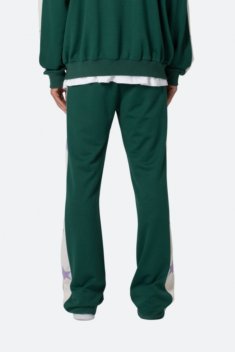 Pantalon De Survetement Mnml Star Stacked Piste Pants Vert  | GWV-1461750