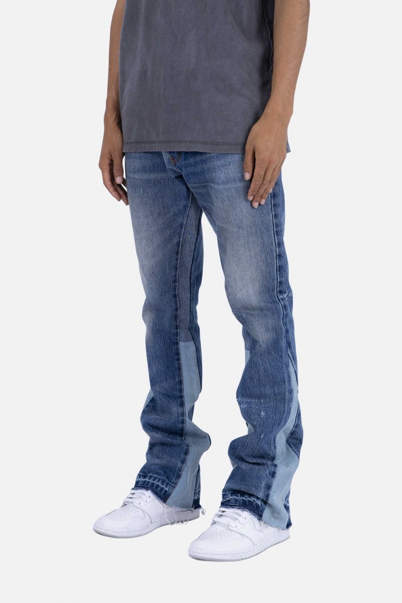 Flare Denim Mnml B133 Flare Denim Bleu Homme | JOF-4936092