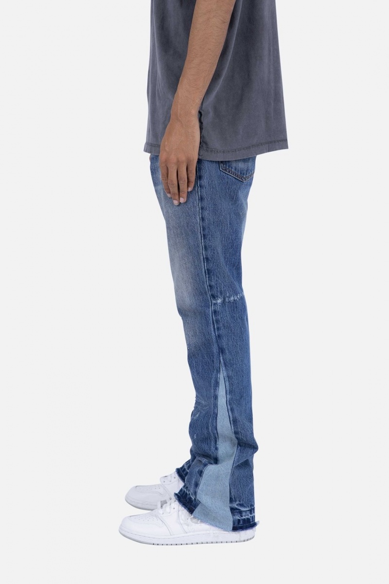 Flare Denim Mnml B133 Flare Denim Bleu Homme | JOF-4936092