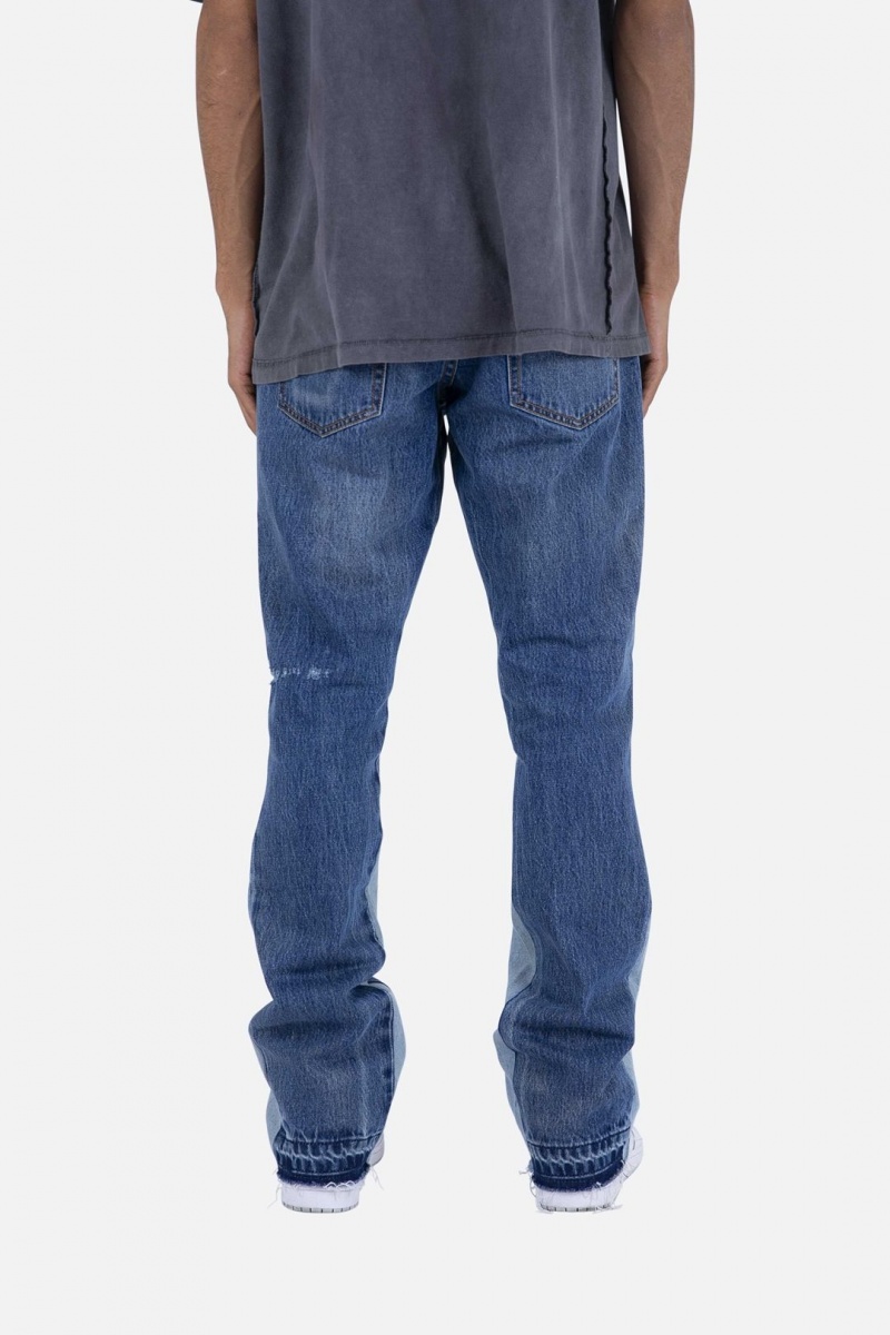 Flare Denim Mnml B133 Flare Denim Bleu Homme | JOF-4936092