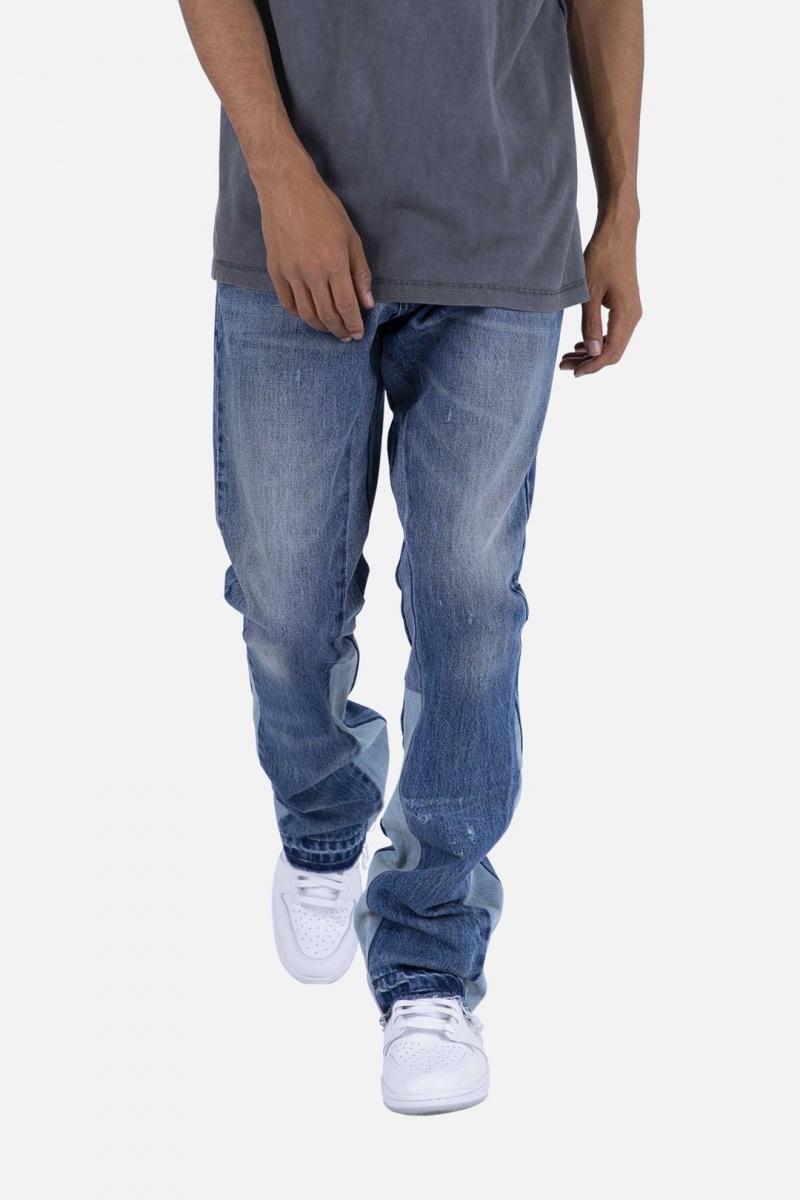 Flare Denim Mnml B133 Flare Denim Bleu Homme | JOF-4936092