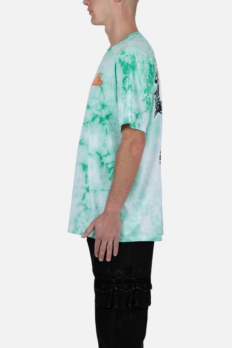 Debardeur Mnml Face Reality Tee Green/White  | CPF-3325117