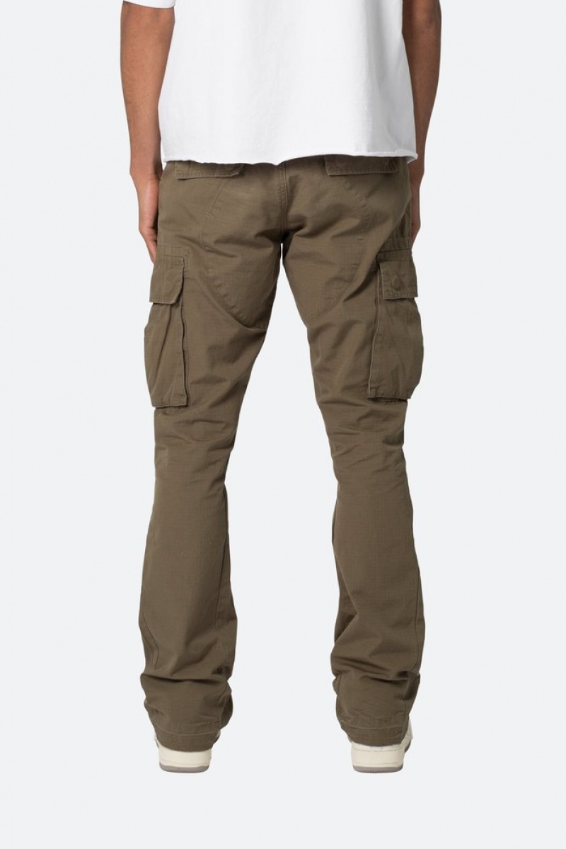 Cargos Mnml Bootcut Cargo Pants Vert Olive  | KEV-2667816