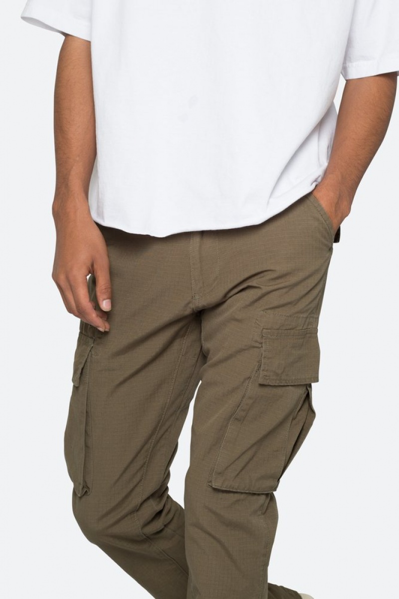 Cargos Mnml Bootcut Cargo Pants Vert Olive  | KEV-2667816