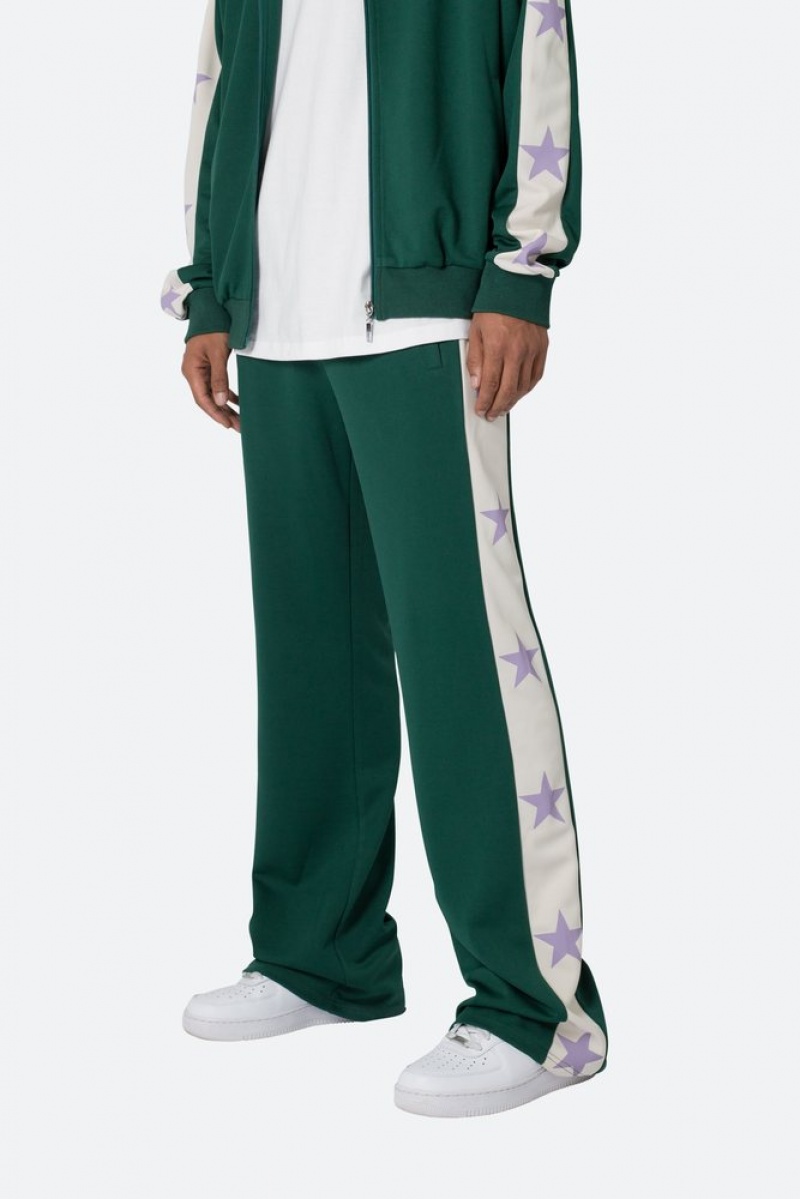 Pantalon De Survetement Mnml Star Stacked Piste Pants Vert  | GWV-1461750