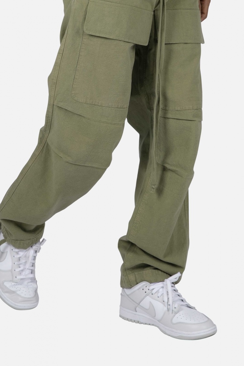 Cargos Mnml Utility Cargo Pants Vert Olive Homme | YEI-5975517