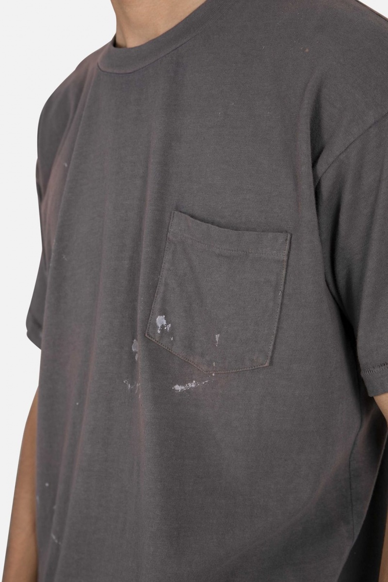 Debardeur Mnml Painter Pocket Tee Grise Homme | DXY-6378437