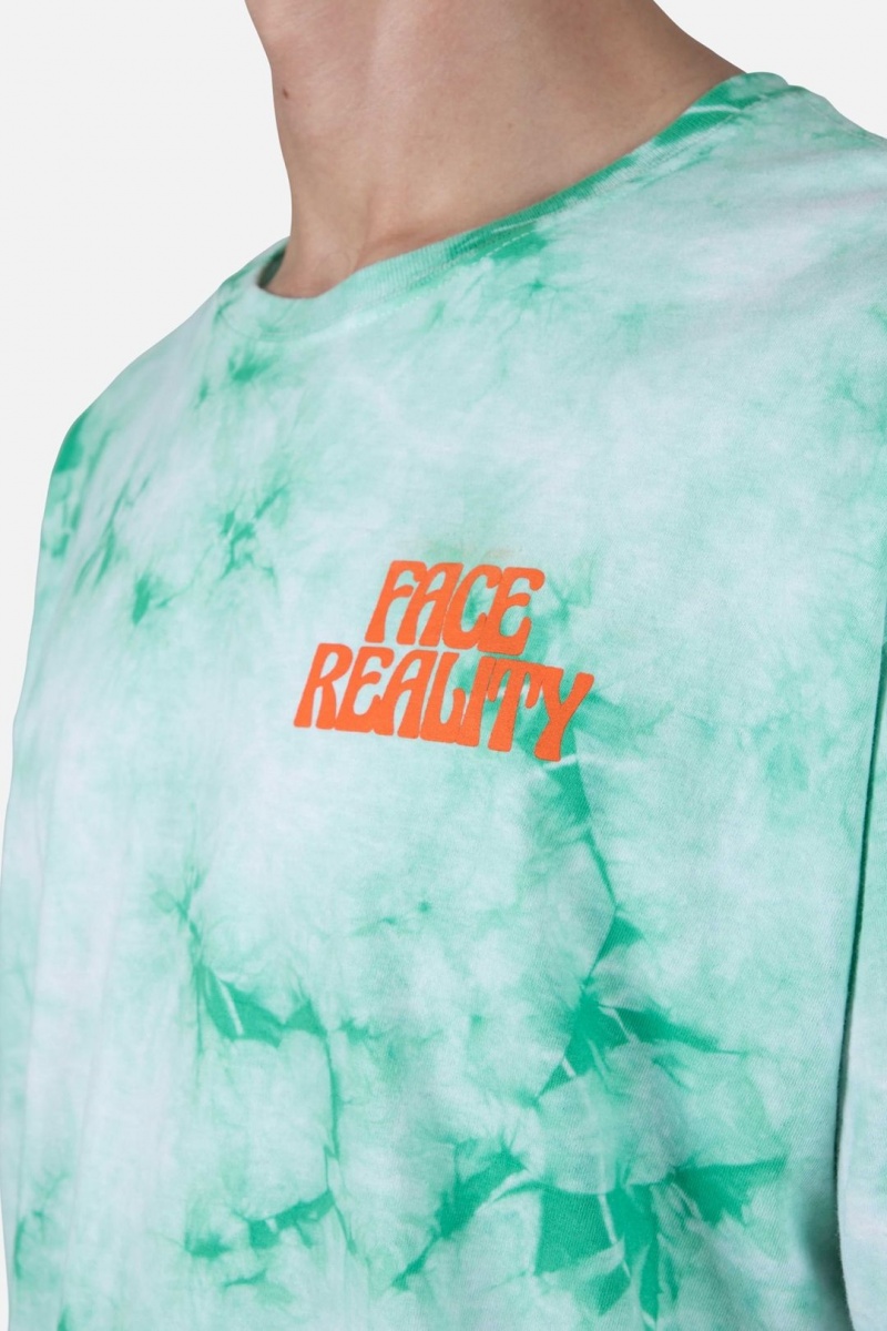 Debardeur Mnml Face Reality Tee Green/White  | CPF-3325117