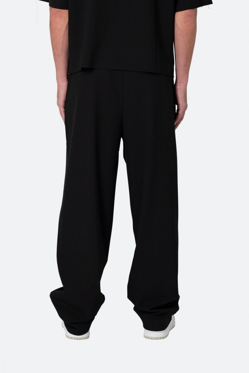 Pants & Chinos Mnml Baggy Trouser Pants Noir  | DFB-2082443