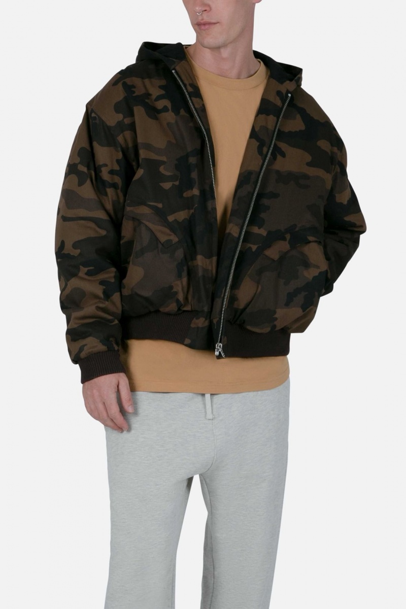 Vestes Mnml Camo Zip Up Jacket Camouflage Homme | NTI-4736318