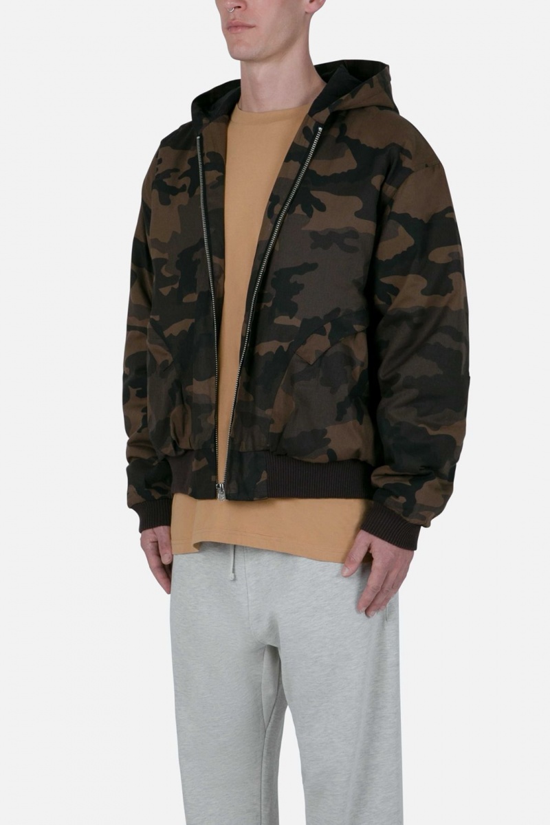 Vestes Mnml Camo Zip Up Jacket Camouflage Homme | NTI-4736318