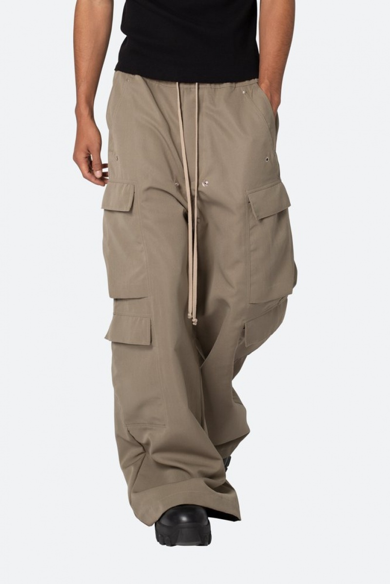 Cargos Mnml Rave Double Cargo Pants Vert Olive  | WCP-3532191