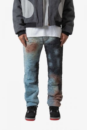 Baggy Denim Mnml V490 Rust Baggy Denim Multi  | XEA-7255149