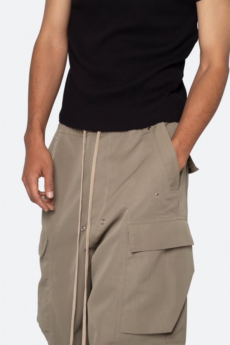 Cargos Mnml Rave Double Cargo Pants Vert Olive  | WCP-3532191