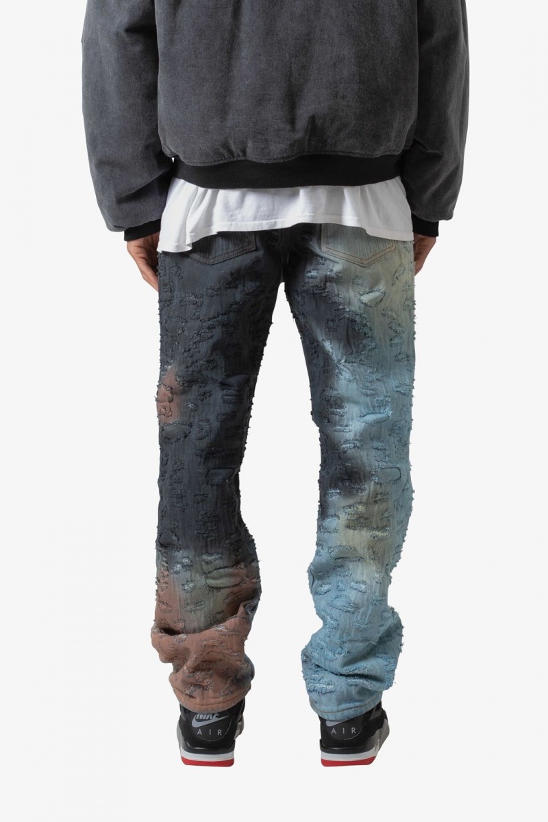 Baggy Denim Mnml V490 Rust Baggy Denim Multi  | XEA-7255149