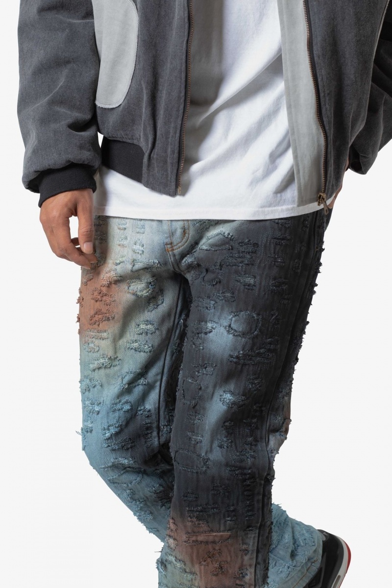 Baggy Denim Mnml V490 Rust Baggy Denim Multi  | XEA-7255149