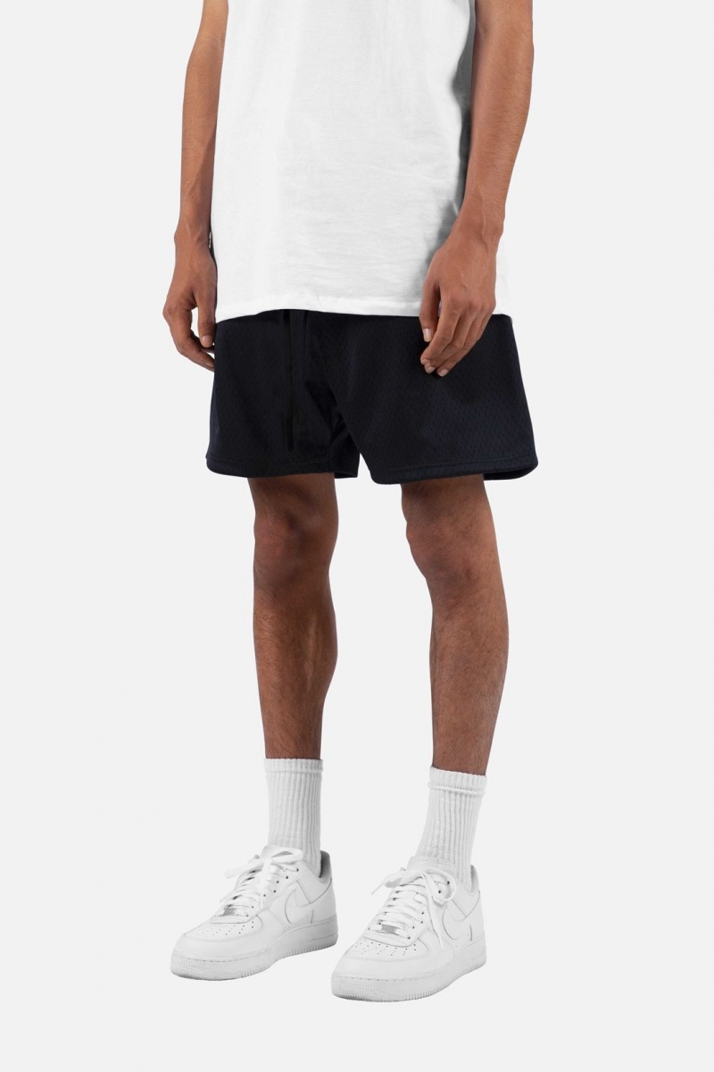 Short Mnml Every Day Mesh Shorts Noir Homme | MFB-2971669