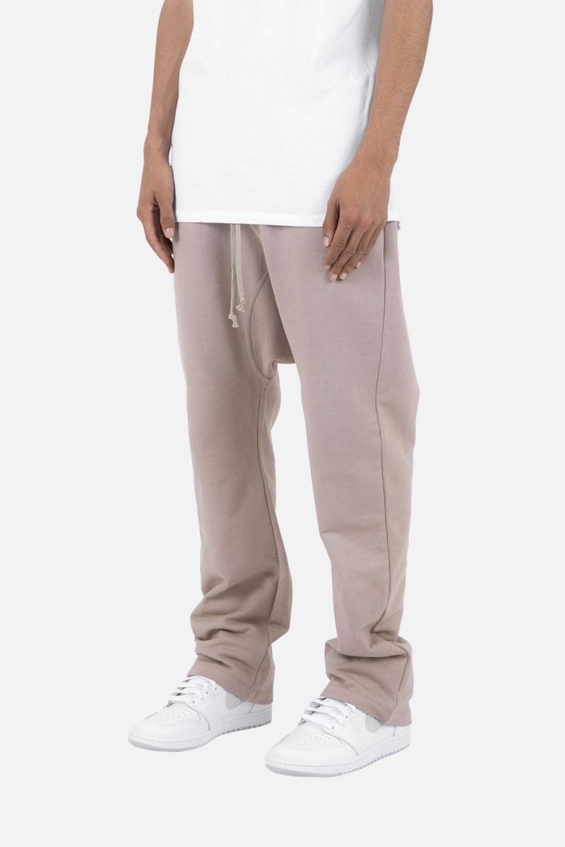 Pantalon Survêtement Mnml Drop Crotch Sweatpants Tan Homme | KBS-2457842