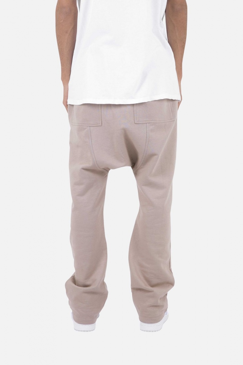 Pantalon Survêtement Mnml Drop Crotch Sweatpants Tan Homme | KBS-2457842