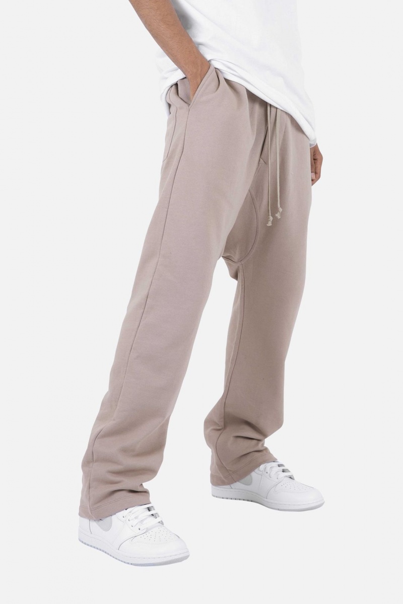 Pantalon Survêtement Mnml Drop Crotch Sweatpants Tan Homme | KBS-2457842