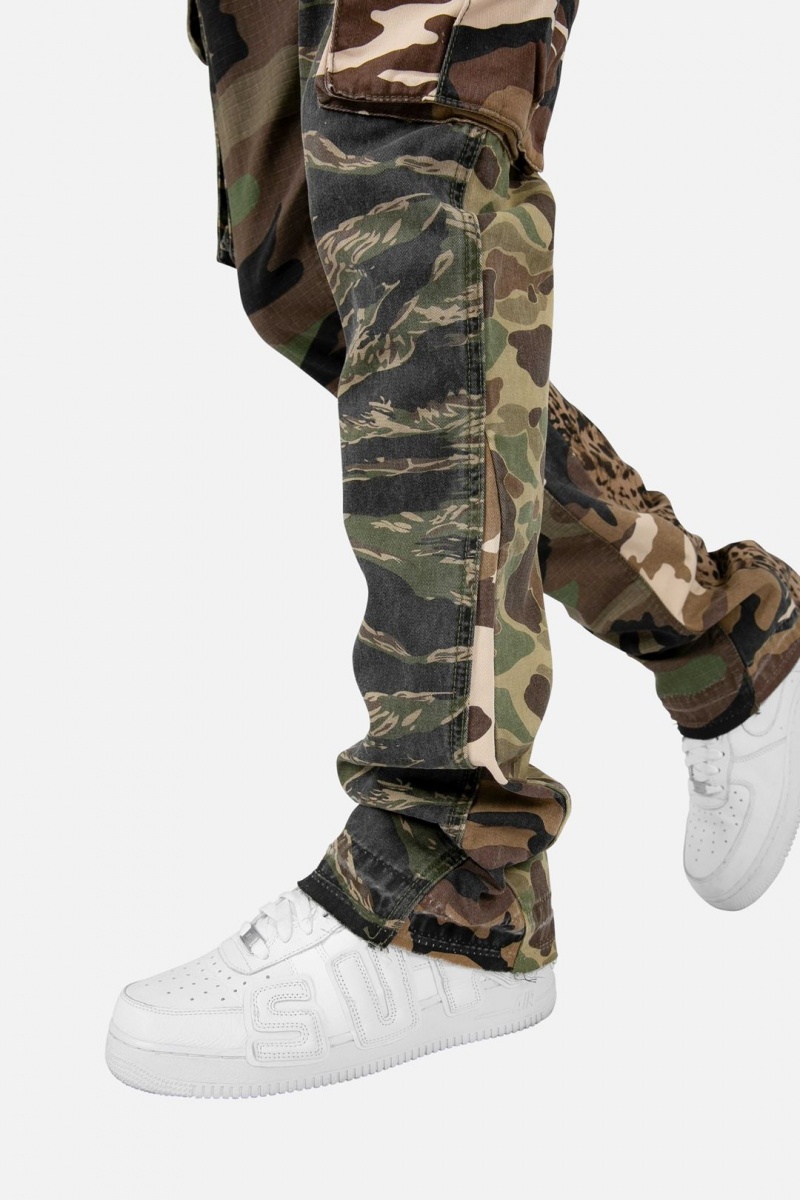 Cargos Mnml Bootcut Cargo Pants Camouflage Homme | DCM-6475535