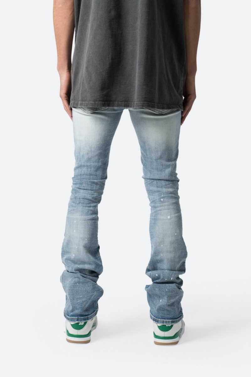 Skinny Denim Mnml X598 Mince Stacked Denim Bleu  | GQD-9082716