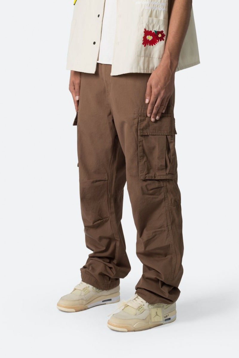 Cargos Mnml Ultra Baggy Vintage Cargo Pants Marron  | UBQ-9650356