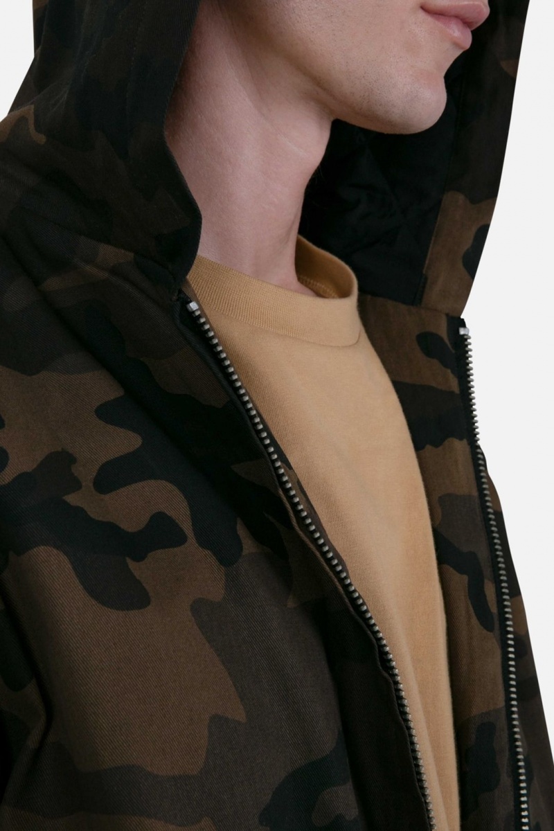 Vestes Mnml Camo Zip Up Jacket Camouflage Homme | NTI-4736318