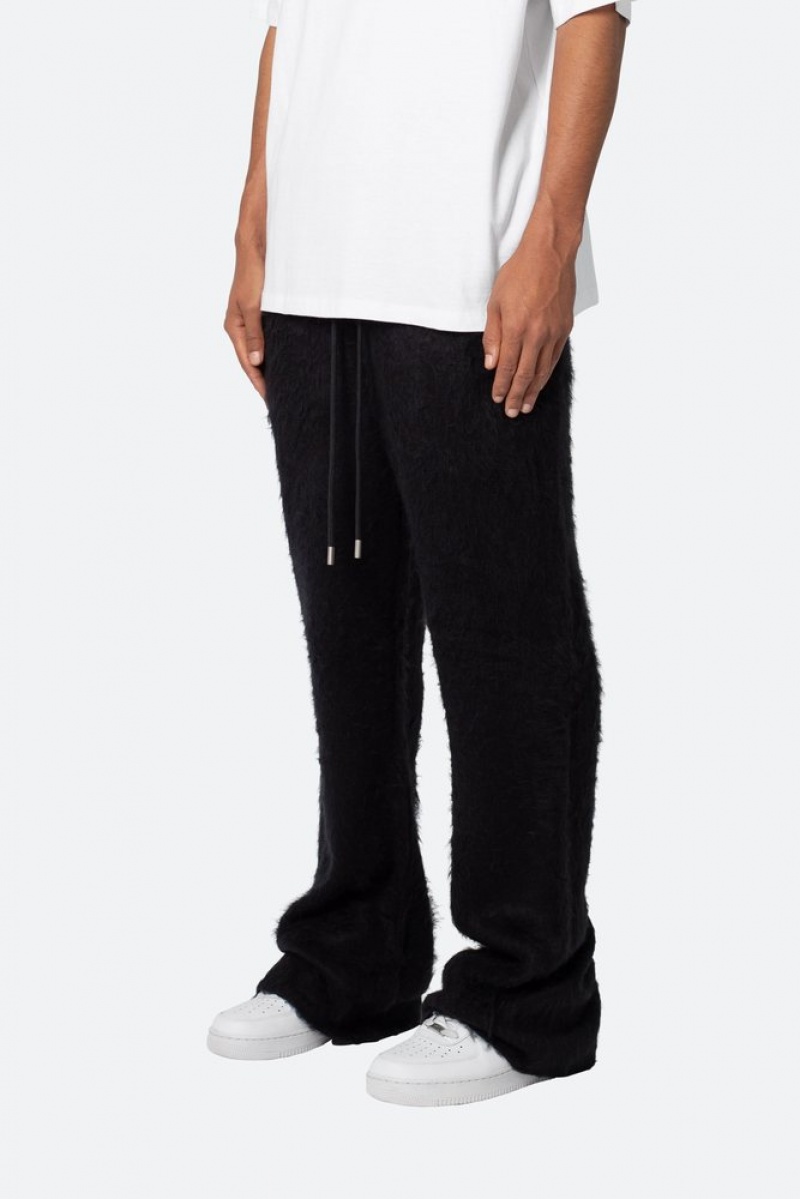 Pantalon Survêtement Mnml Fuzzy Sweatpants Noir  | NHH-4010194