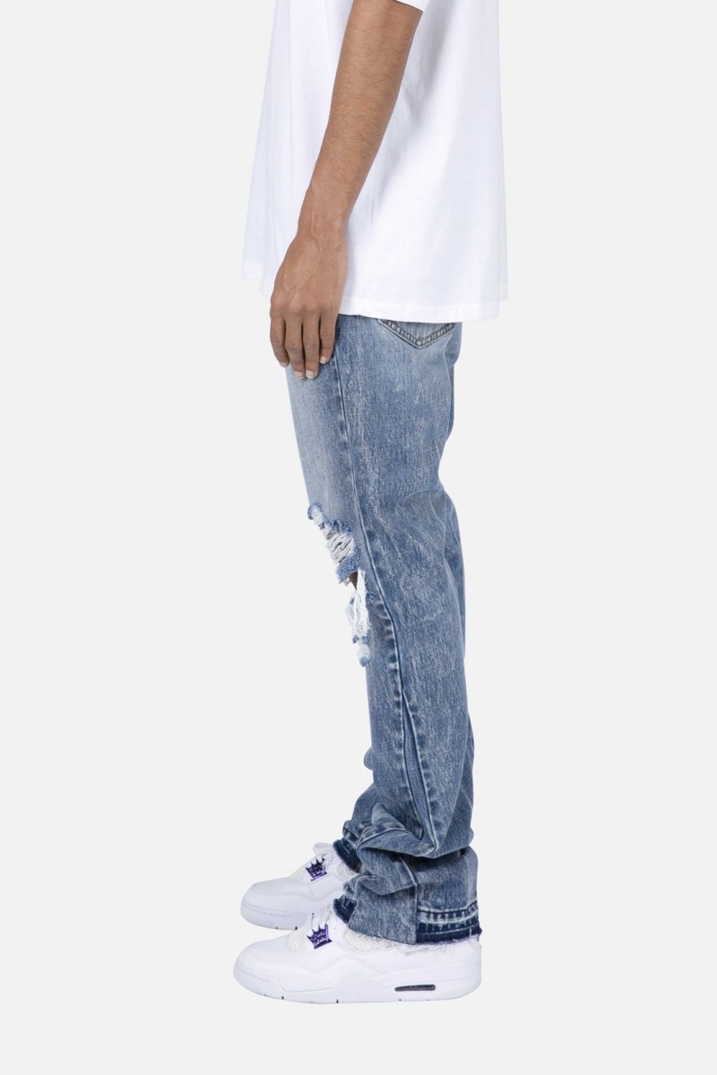 Flare Denim Mnml B455 Flare Denim Bleu Homme | MMU-6044565