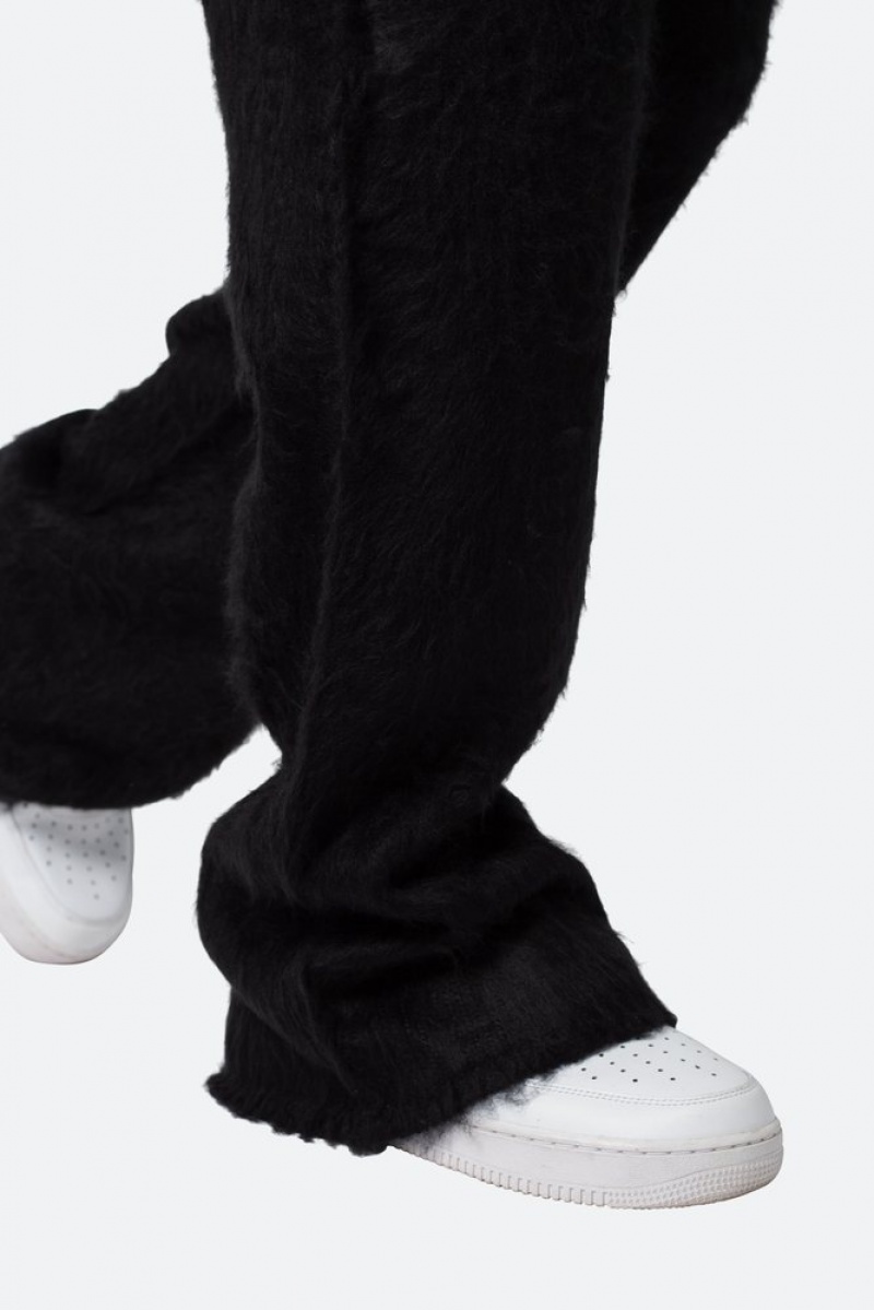 Pantalon Survêtement Mnml Fuzzy Sweatpants Noir  | NHH-4010194