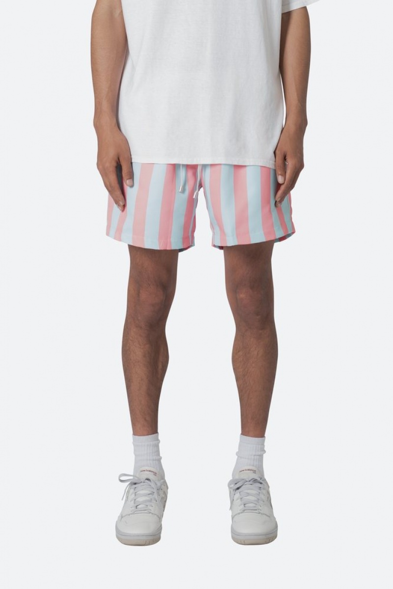 Short Mnml St. Tropez Swim Shorts Blue/Pink  | OFX-9362032