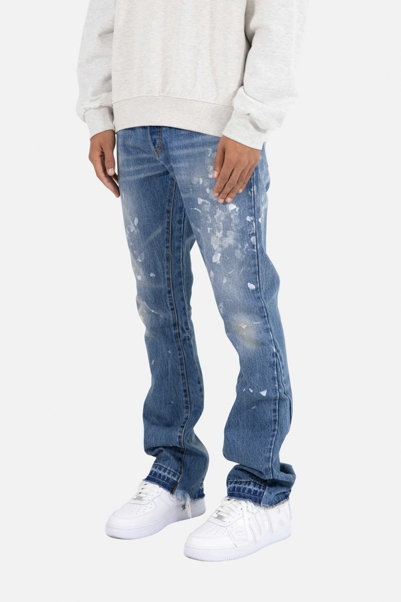 Flare Denim Mnml B400 Flare Denim Bleu Homme | FFQ-2479635