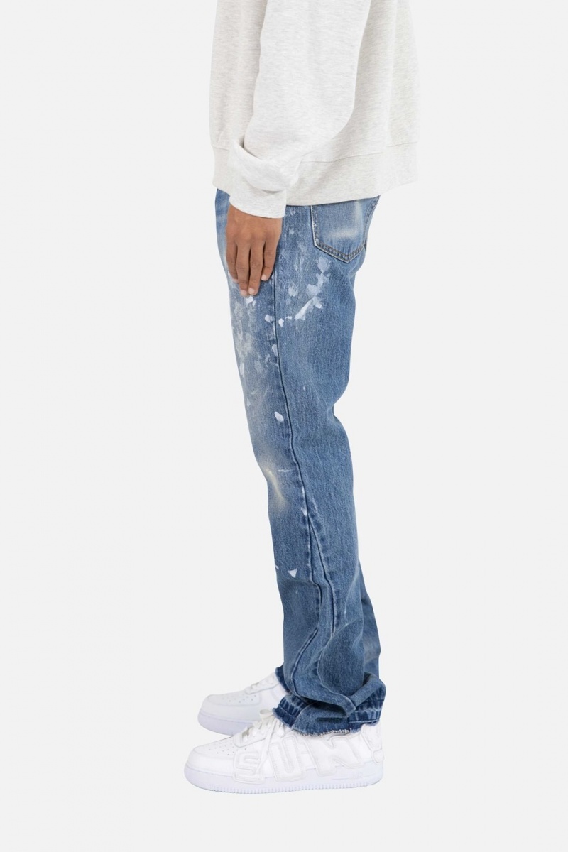 Flare Denim Mnml B400 Flare Denim Bleu Homme | FFQ-2479635